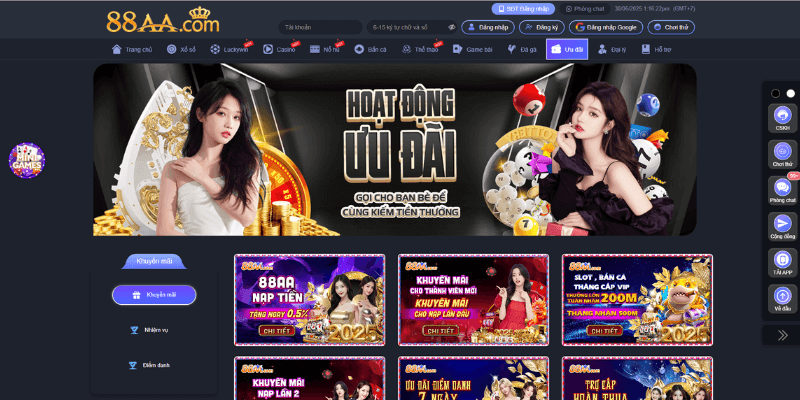 Giới Thiệu Tổng Quan Về Khuyến Mãi AA88